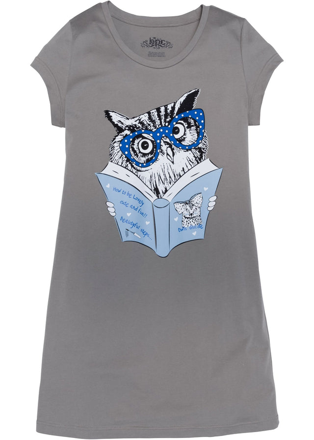 Kratka spalna srajca iz čistega ekološkega bombaža