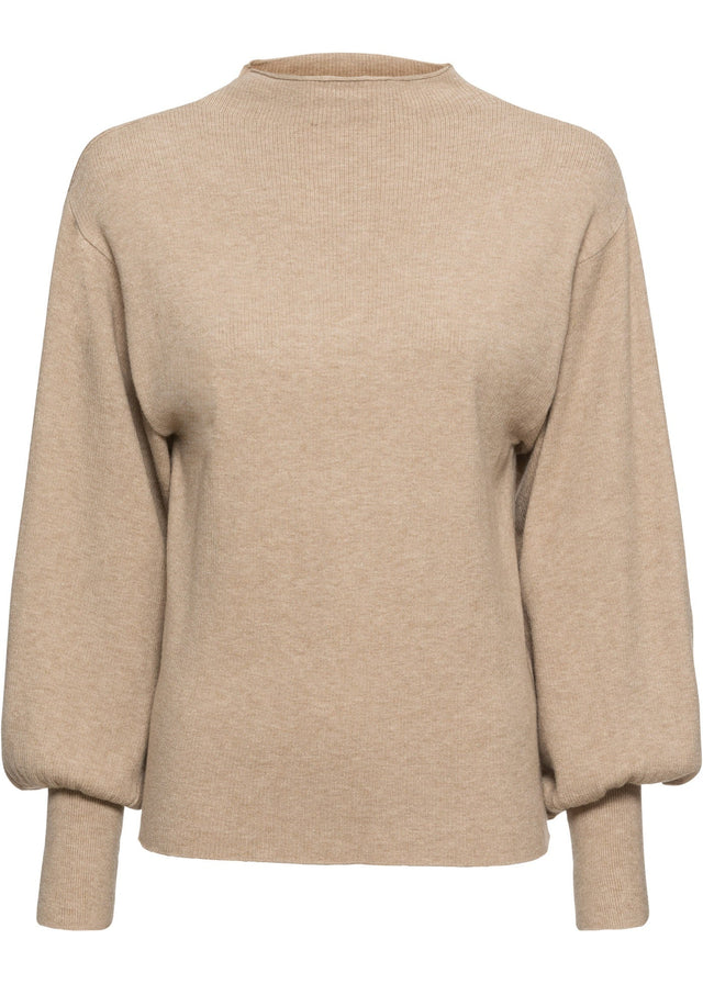 Ohlapen pulover iz viskozne mešanice