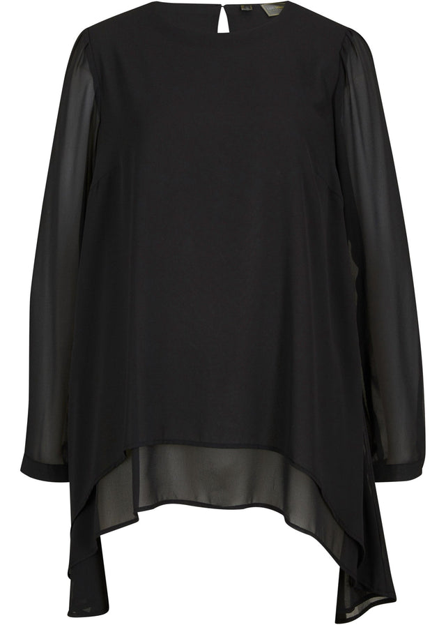 Zadaj daljša dolga tunika