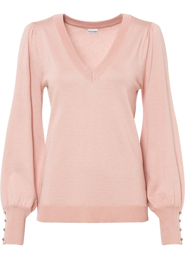 Fino pleten pulover iz viskozne mešanice