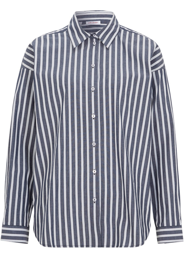 Srajčna bluza v ohlapnem kroju