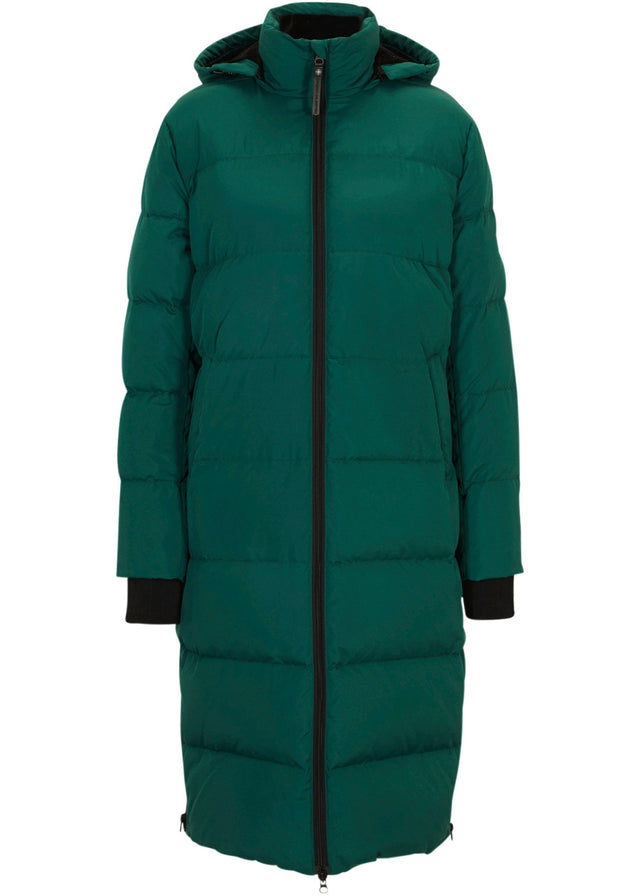 Puhast plašč z recikliranim puhom z izolacijsko tehnologijo za ohranjanje toplote