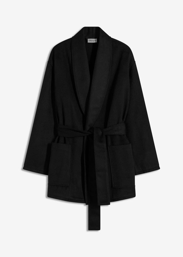 Jakna v volnenem videzu