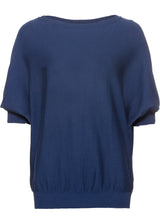 Fino pleten pulover iz bombažne mešanice