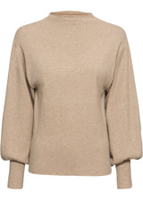 Ohlapen pulover iz viskozne mešanice