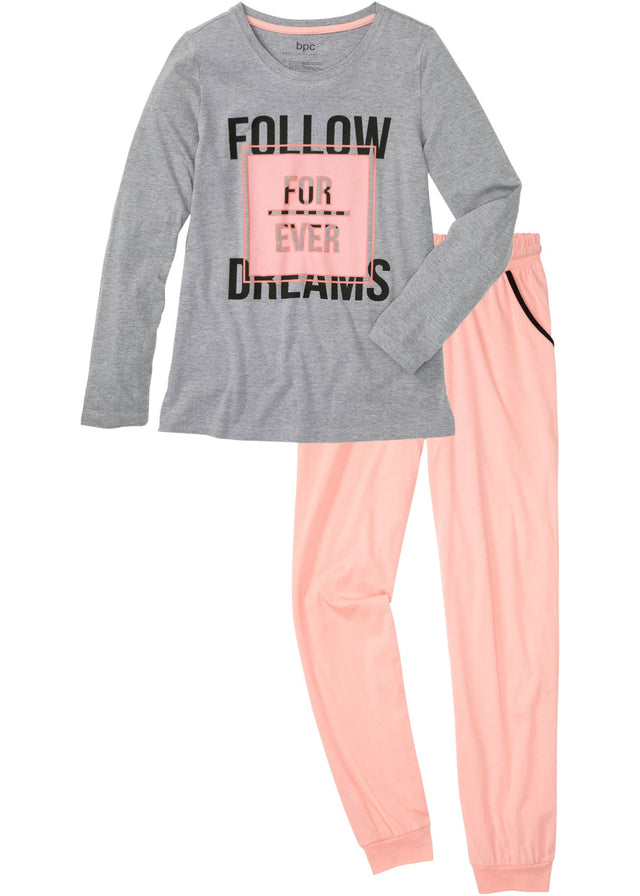 Pižama z ekološkim bombažem