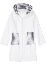 Kopalni plašč iz ekološkega bombažnega frotirja z zadrgo