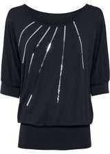 Majica iz padajoče viskozne mešanice