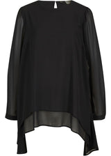 Zadaj daljša dolga tunika