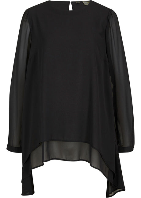 Zadaj daljša dolga tunika