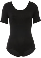 Bodi s polovičnimi rokavi z bombažem