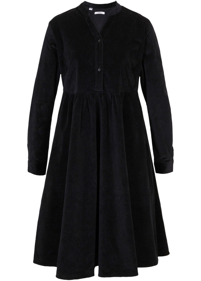 Obleka iz bombažnega žameta