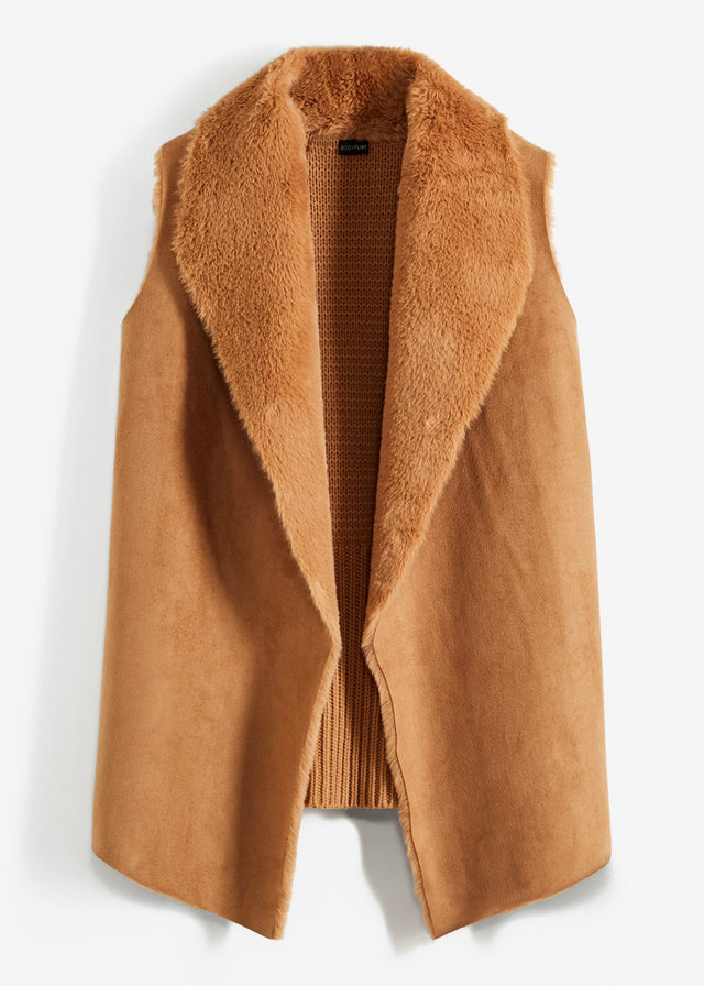 Telovnik iz umetnega krzna