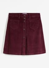 Stretch krilo iz žameta z letvijo z gumbi