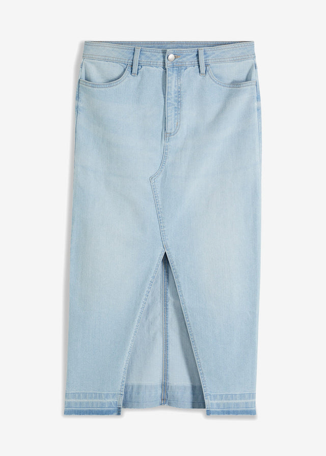 Krilo iz jeansa z razporkom