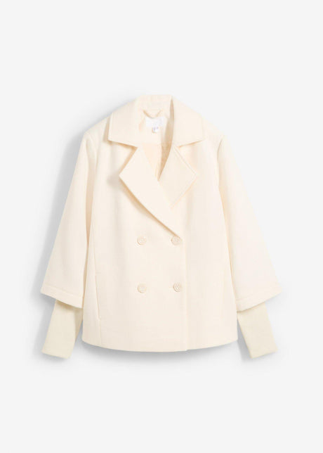 Mornarska jakna s pletenimi rokavi