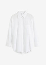 Ohlapna srajčna bluza iz čistega bombaža