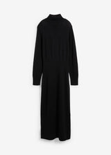 Pletena obleka iz merino volne