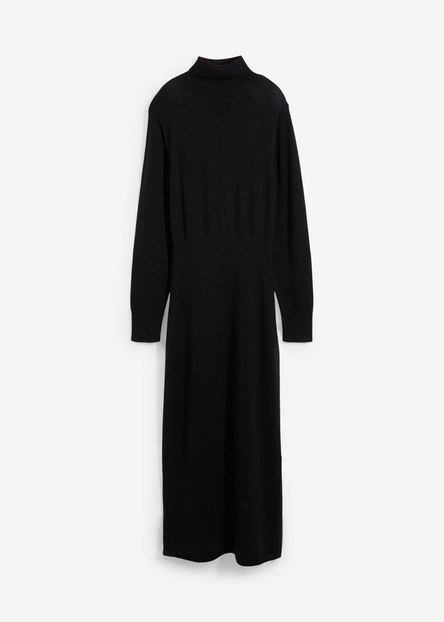 Pletena obleka iz merino volne