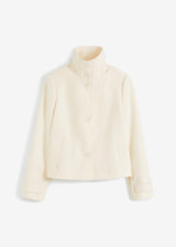 Jakna v volnenem videzu