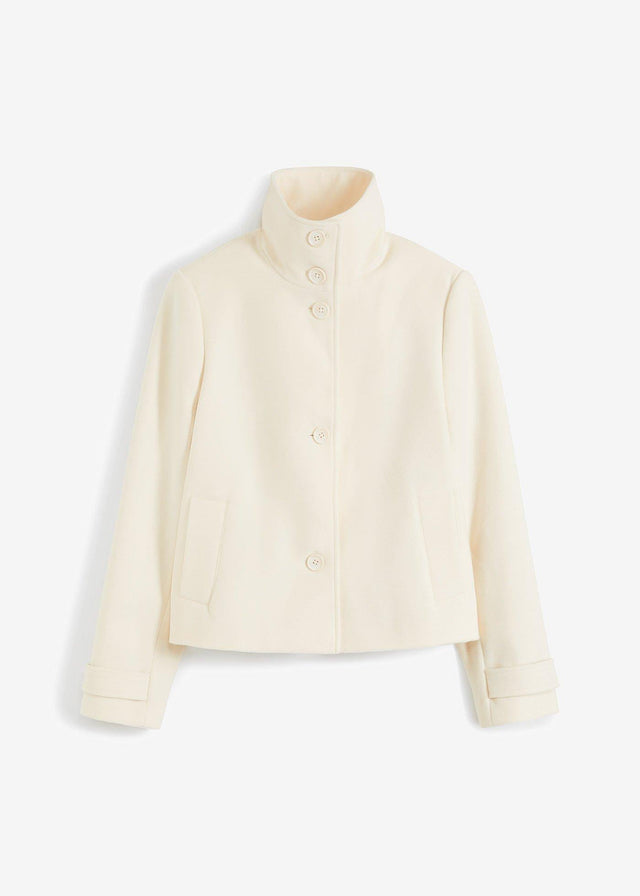 Jakna v volnenem videzu