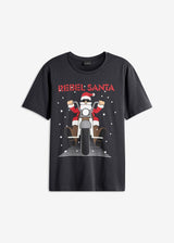 T-Shirt majica z božičnim motivom iz čistega ekološkega bombaža