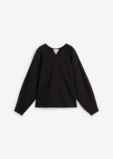 Majica z dolgimi rokavi iz udobnega Punto Di Roma trikoja