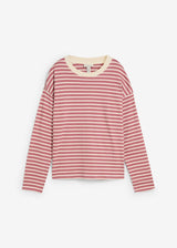 Majica z dolgimi rokavi iz težkega bombaža