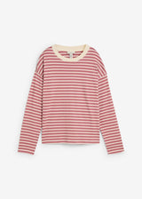 Majica z dolgimi rokavi iz težkega bombaža