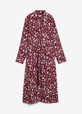 Srajčna obleka iz padajoče viskoze