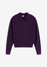 Fino pleten pulover z viskozo