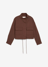 Kratka prehodna jakna iz viskozne mešanice