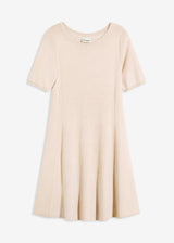 Pletena obleka iz mehke viskozne mešanice