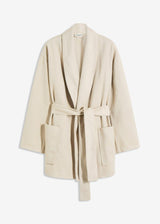 Jakna v volnenem videzu