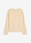 Pulover z V-izrezom