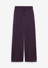 Hlače iz kompaktnega interlock jerseyja