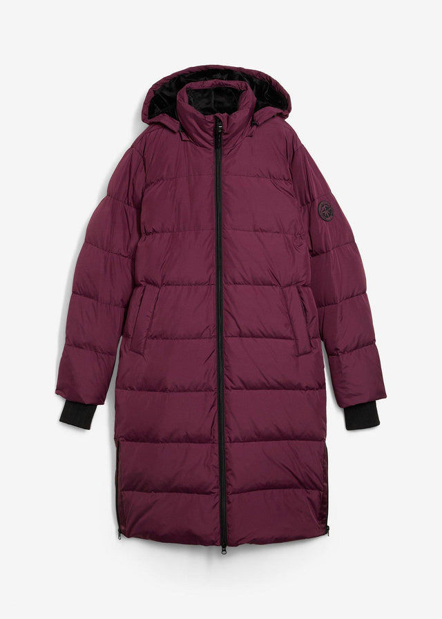 Puhast plašč z recikliranim puhom z izolacijsko tehnologijo za ohranjanje toplote