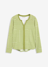 Majica z dolgimi rokavi iz viskoze