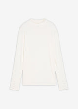 Rebrasta majica z dolgimi rokavi