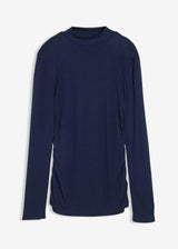 Rebrasta majica z naborki