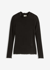 Rebrasta majica iz viskozne mešanice