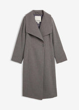 Plašč v volnenem videzu