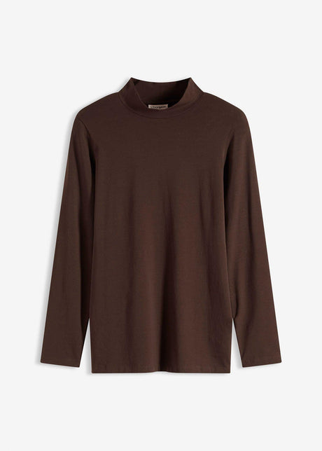 Oprijeta majica z dolgimi rokavi