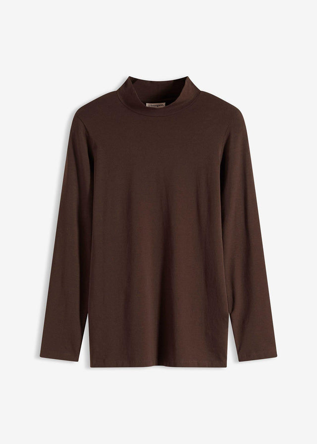 Oprijeta majica z dolgimi rokavi