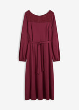 Obleka s čipko iz Punto Di Roma trikoja