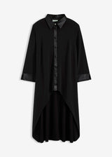 Bluza iz jerseyja s satenastim našitkom