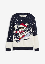 Božični pulover z bombažem