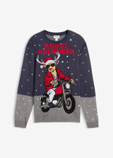 Pulover z božičnim motivom