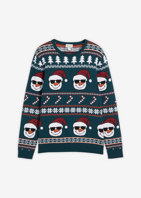 Norveški pulover z recikliranim bombažem