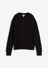 Fino pletena jopa z okroglim izrezom